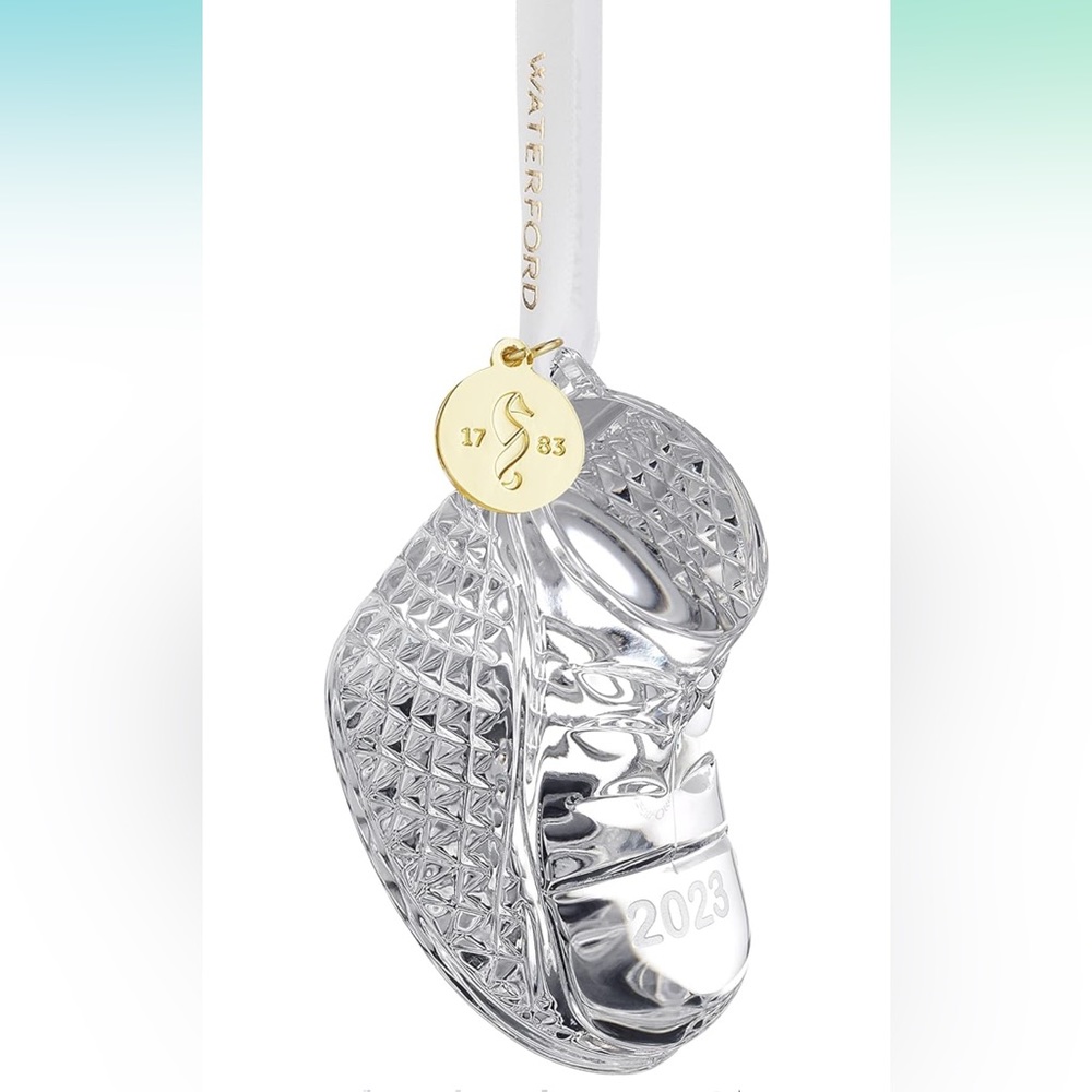 Waterford Crystal Baby Boot 2023 NEW IN BOX